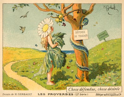 Chose interdite, chose désirée - French School